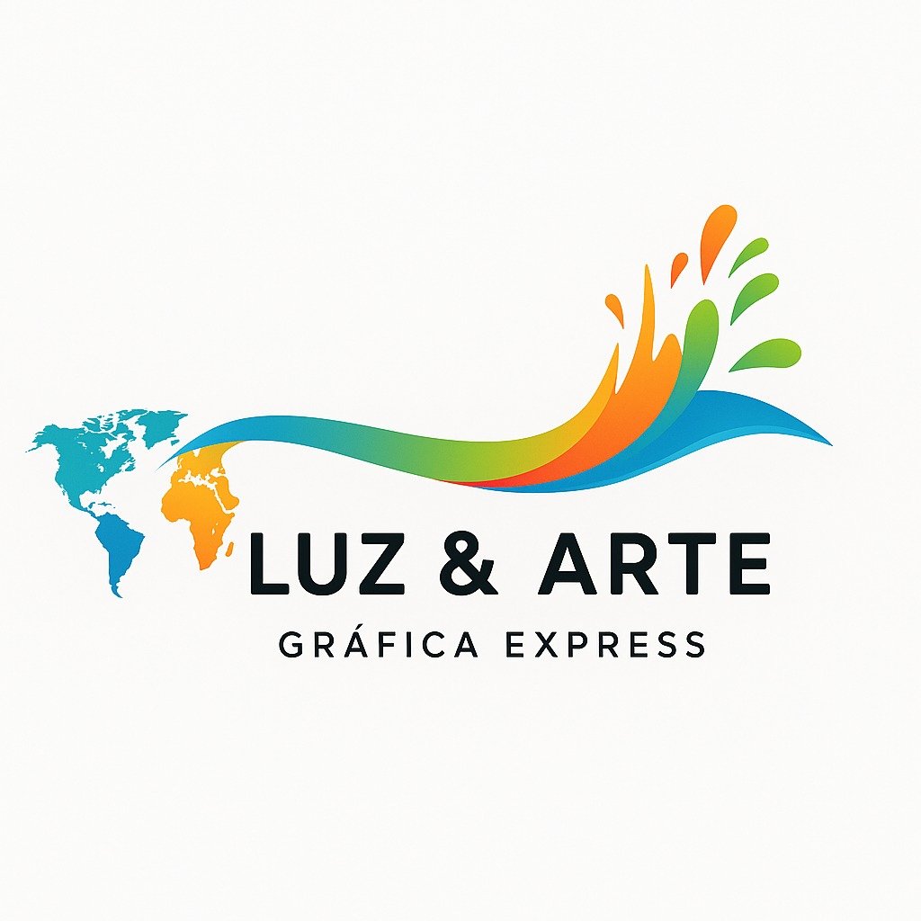 Logo Luz & Arte Gráfica Express